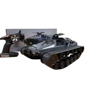 اسباب بازی ماشین کنترلی شارژی تانک پلیس آفرود طوسی Remote Control Off-Road Police Tank مقیاس 1:12_اسباب بازی ماشین کنترلی